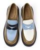Multicolored Leather Loafer for Women