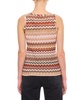 Chevron Blades Top With Sequins