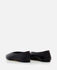 Black Moa Leather Ballerinas