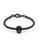 plein elite crystal calf leather bracelet