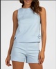 cayley top in baby blue