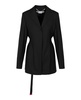 wool blend relaxed fit blazer