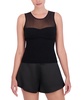 BCBGMAXAZRIA Women's Sleeveless Round Neck Pullover Sweater Top