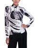 BCBGMAXAZRIA Women's Fitted Long Sleeve Turtleneck Top