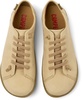 Beige Nubuck Shoes for Women.