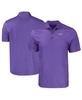 Men's Purple TCU Horned Frogs Pike Eco Tonal Geo Print Stretch Polo