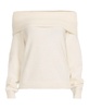 Women's Eyelash Off Shoulder Sweater