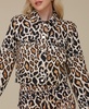 Women's Cotton Cropped Printed Jacket