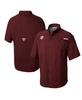 Men's Maroon Texas A M Aggies Big Tall Tamiami Omni-Shade Button-Down Shirt