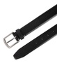 Men's Pebble Grain Feather Edge Dress Belt