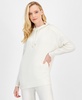 Women's Mock-Neck Pullover Knit Top
