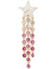 Cosmos Star Fringe Drop Earrings