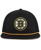 Men's Black Boston Bruins Buxton Pro Tech Adjustable Hat