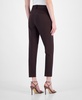 Women's Ponte Seamed-Front Ankle Pants
