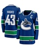 Women's Quinn Hughes Blue Vancouver Canucks Home Breakaway Player Jersey