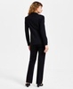 Women's Single Button Blazer, Scoop-Neck Camisole & High Rise Compression Pants, Exclusively at Macy's