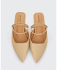 On The Go Leather Flat