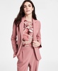 Women's Notched-Collar One-Button Blazer, Exclusively at Macy's