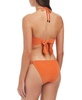 Women's Sands Of Summer Solid Cross-Front Bikini Top & Double Strap Hipster Bikini Bottoms