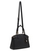 Belted Curved with Convertible Strap Satchel Bag