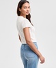 Women's Crochet Short-Sleeve Sweater, Exclusively at Macy's
