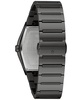 Men's Modern Gemini Diamond Accent Black Ion-Plated Stainless Steel Bracelet Watch 40mm