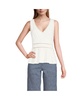 Women's Lightweight Jersey Peplum V-Neck Tank Top