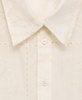 Women's Floral Embroidery Lyocell Shirt