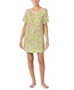 Women's Short Knit Jersey Sleep Shirt  