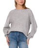 Women's Crewneck Raglan Puff-Sleeve Sweater