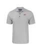 Men's Gray Virginia Tech Hokies Pike Eco Tonal Geo Print Stretch Polo