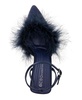 Women's Iliana Ankle Strap Feather Detail Pumps