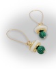 Mixed Beaded Dangle Earrings