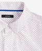 Men's Short Sleeve Diamond Print Button-Front Performance Shirt, Exclusively at Macy's