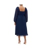 Plus Size Flirty Midi Dress