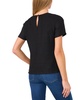 Women's Ruffled Short-Sleeve Knit Top
