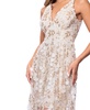 Women's Sequin Embellished V-Neck Sleeveless Gown