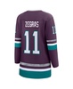 Branded Women's Trevor Zegras Purple Anaheim Ducks Alternate Premier Breakaway Player Jersey