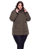 Plus Size Kootney Mid-Length Parka Coat