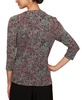 Petite 3/4-Sleeve Jacquard Jacket & Tank Top Set