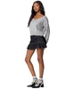 Womens Eli Oversized V Neck Knit Top