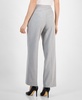 Women's Mid-Rise Wide-Leg Extended-Tab Pants, Regular & Petite