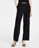 Women's Liberty Stretch Belted High-Rise Wide-Leg Pants
