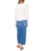 Women's Long-Sleeve Rib-Knit Princess Seam Top