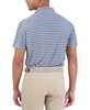 Art Deco Tech Jersey Sports Fit Polo