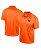 Men's Orange Oregon State Beavers Honeycomb Raglan Polo Shirt