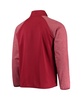 Men's Red Washington Capitals Transitional Raglan Half-Zip Top