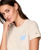 Women's Cotton Regular-Fit Bubble Logo Tee