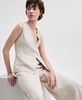 Women's Sleeveless Double-Button Vest, Exclusively at Macy's