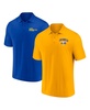 Men's Los Angeles Rams Lockup Two-Pack Polo Set